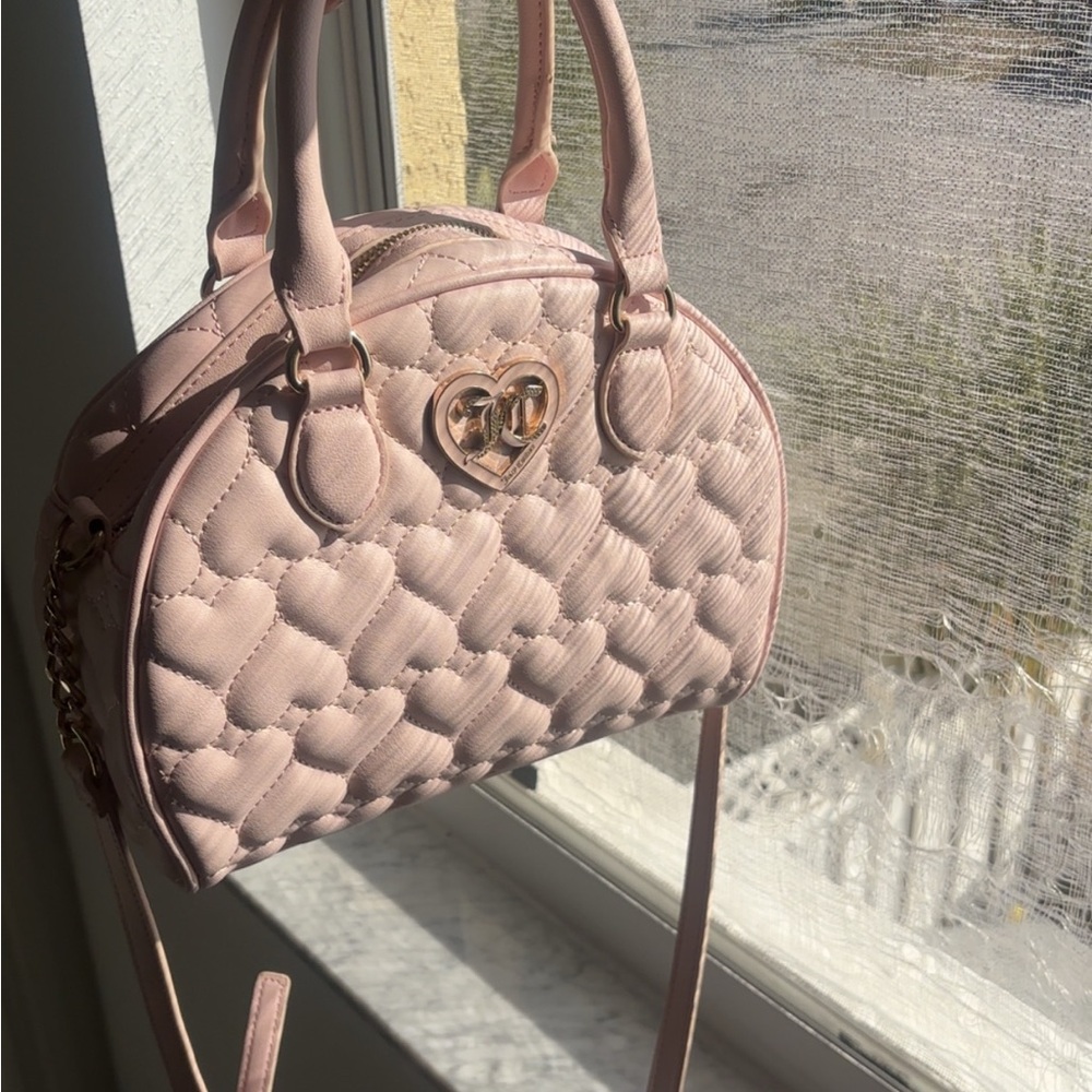 Juicy Couture Pink Quilted Heart Handbag - Picture 2 of 8